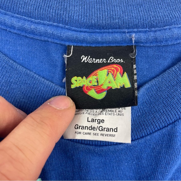 Lola and Bugs Crop Top Shirt / Shorts 1996 space jam Jerry Leigh Warner bros - Picture 9 of 11